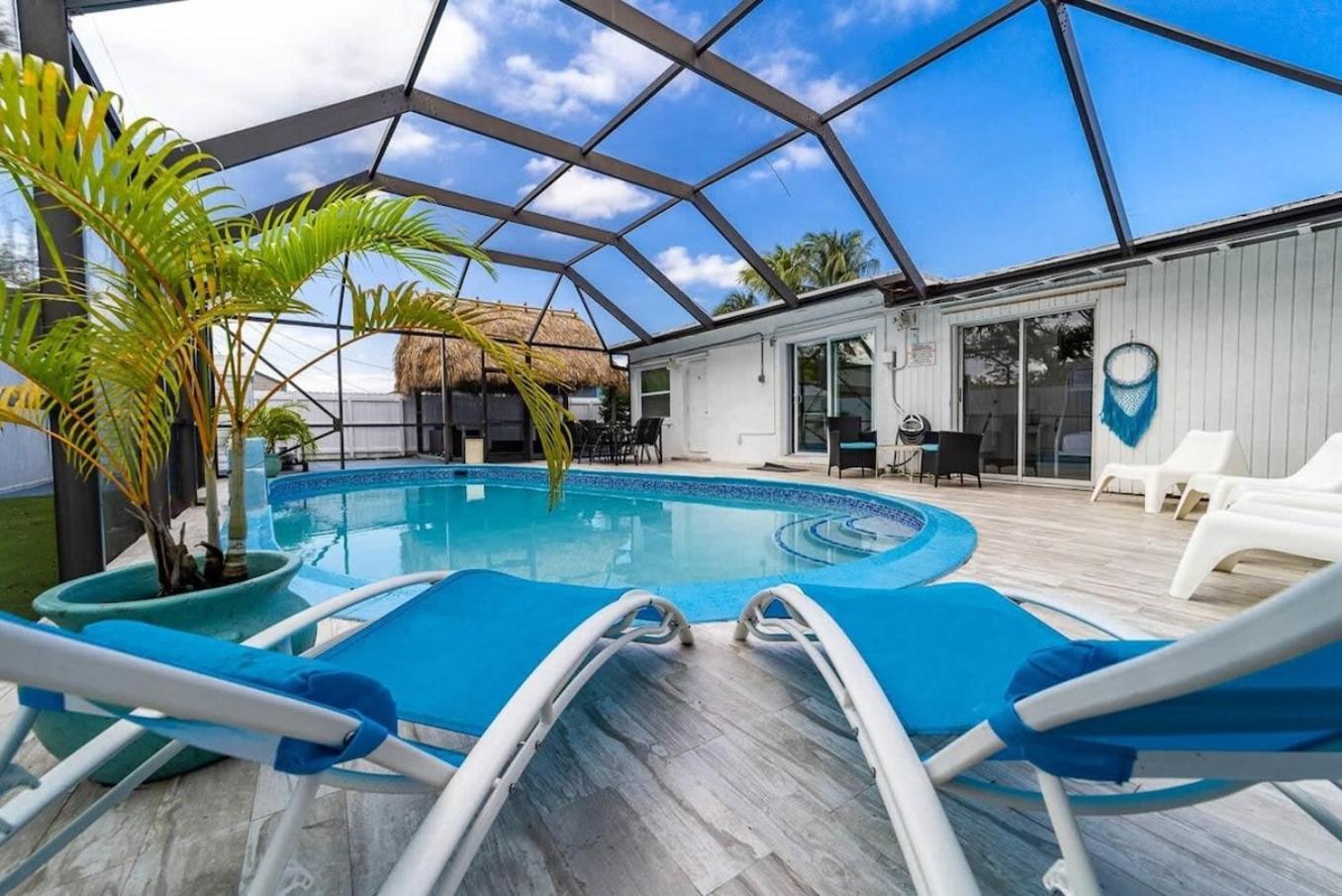 Private Heated Pool Villa In Ftl Near Beach Fort Lauderdale Extérieur photo