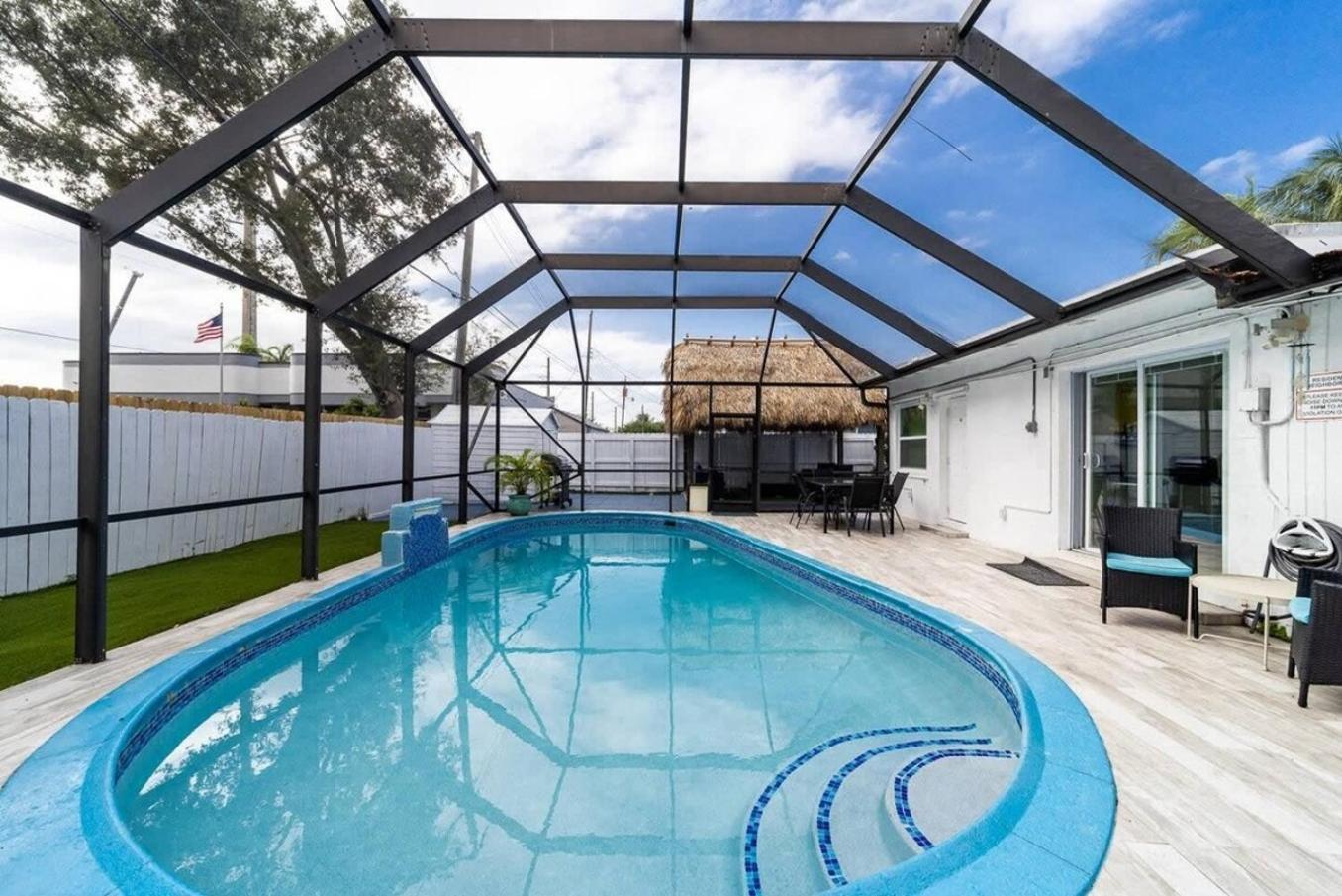 Private Heated Pool Villa In Ftl Near Beach Fort Lauderdale Extérieur photo