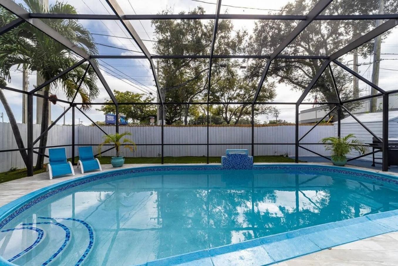Private Heated Pool Villa In Ftl Near Beach Fort Lauderdale Extérieur photo