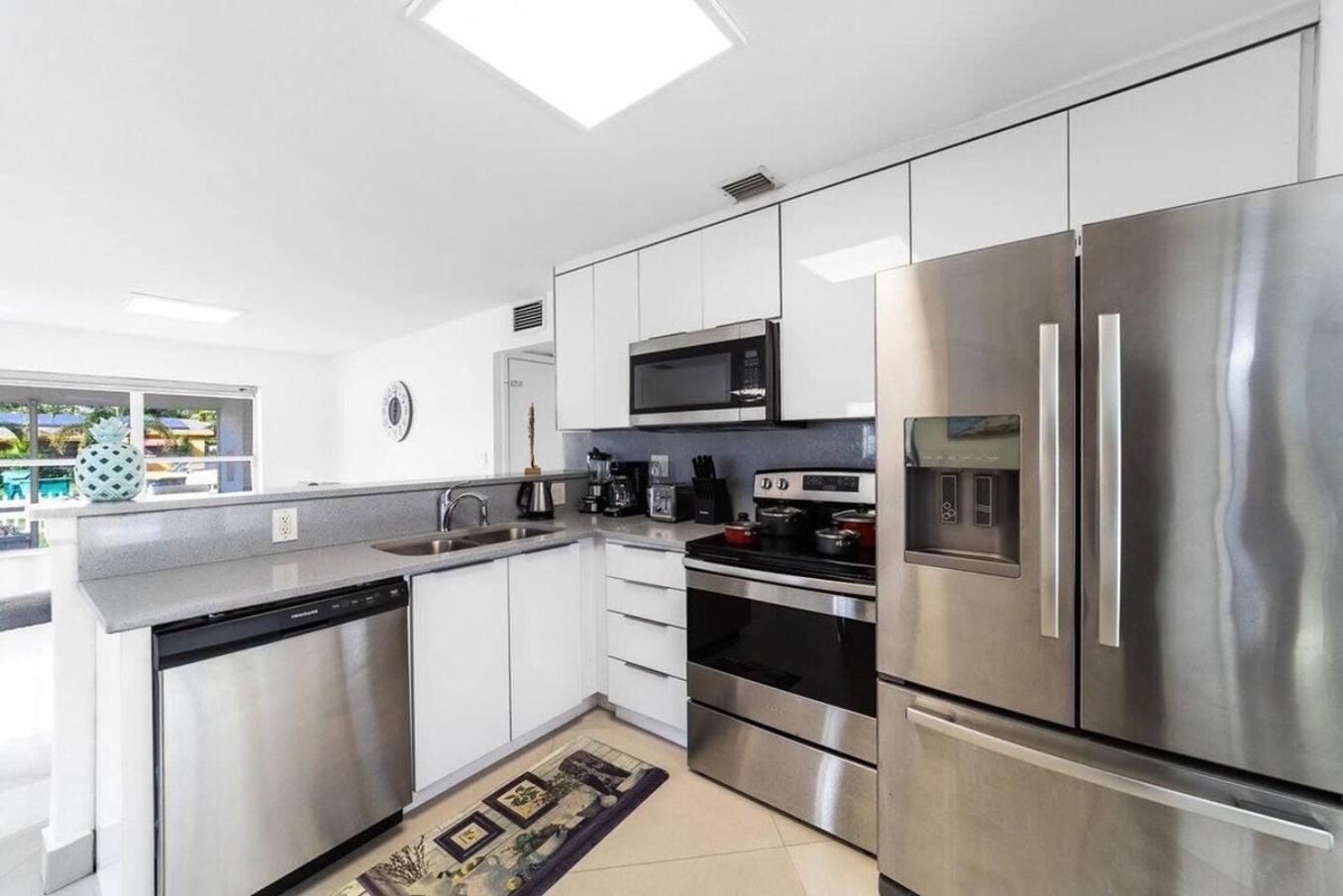 Private Heated Pool Villa In Ftl Near Beach Fort Lauderdale Extérieur photo