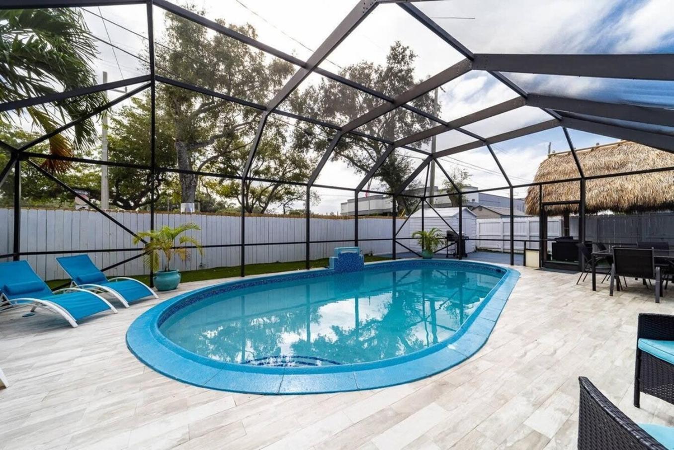 Private Heated Pool Villa In Ftl Near Beach Fort Lauderdale Extérieur photo